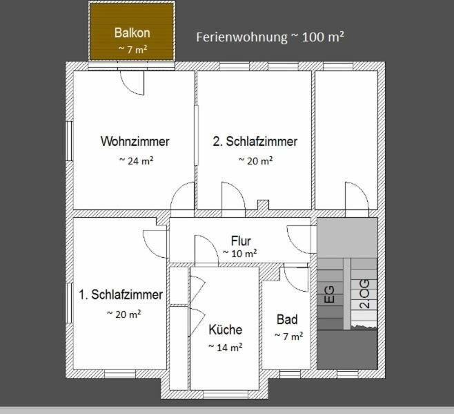 Ferienwohnung „Lena“ Meißen Dış mekan fotoğraf